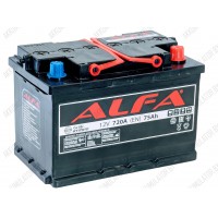 Аккумулятор Alfa Hybrid 75 R / 75Ah / 720А