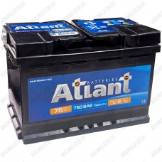 Аккумулятор ATLANT Blue 75Ah / 750А