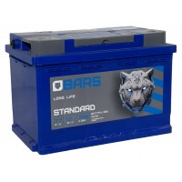 Аккумулятор BARS STANDARD/ 77Ah / 750А