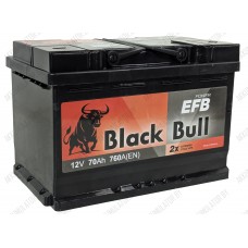 Аккумулятор BLACK BULL EFB / 70Ah / 760А