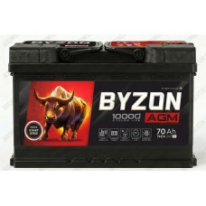 Аккумулятор BYZON AGM / 70Ah / 740А