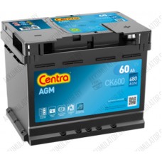 Аккумулятор Centra AGM CK600 / 60Ah / 680А