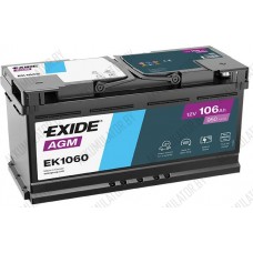 Аккумулятор Exide AGM EK1060 / 106Ah / 950А