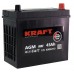 Аккумулятор Kraft AGM Asia / 45Ah / 450А