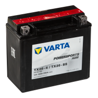 VARTA Powersports AGM TX20-4 / YTX20-BS [518902025] 