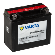 VARTA Powersports AGM TX20-4 / YTX20-BS [518902025]