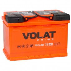 Аккумулятор VOLAT PRIME 75Ah / 760А