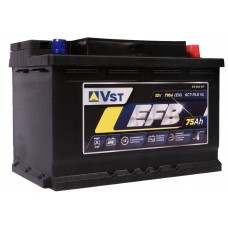 Аккумулятор VARTA (VST) EFB E45 / [570 500 065 / 575 500 071] / 75Ah / 710А