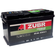 Аккумулятор ZUBR Premium 85Ah / 830А
