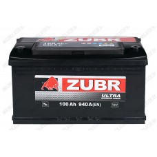 Аккумулятор Зубр Ultra 100Ah / 940А