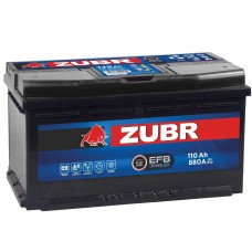 Аккумулятор ZUBR EFB / 110Ah / 880А