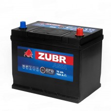 Аккумулятор ZUBR EFB Asia / 75Ah / 760А