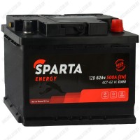 Аккумулятор SPARTA Energy / 62Ah / 500А