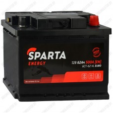 Аккумулятор AKOM Sparta Energy / 62Ah / 500А