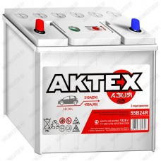 Аккумулятор АкТех 55B24R / 45Ah / 430А / Asia / Прямая полярность
