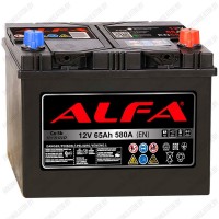 Аккумулятор Alfa Hybrid Asia / 65Ah / 580А / Asia