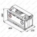 Аккумулятор Alfa Hybrid 100 L / 100Ah / 850А / Прямая полярность