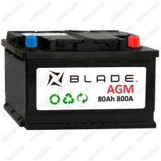 Аккумулятор Blade AGM 80 R / 80Ah / 800А