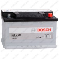 Аккумулятор Bosch S3 007 / [570 144 064] / Низкий / 70Ah / 640А