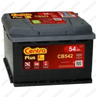 Аккумулятор Centra Plus CB542 / Низкий / 54Ah / 520А