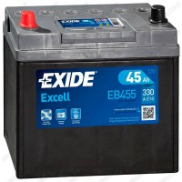 Аккумулятор Exide Excell EB455 / 45Ah / 300А / Asia / Прямая полярность