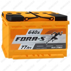 Аккумулятор Fora-S 77 Ah / 640А / Прямая полярность