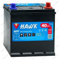 Аккумулятор HAWK Asia / 40Ah / 330А