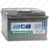 Аккумулятор ISTA Standard 6CT-77 A1 / 77Ah / 720А / Прямая полярность