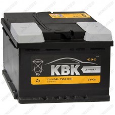 Аккумулятор KBK 60 / [110655] / 60Ah / 550А
