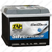 Аккумулятор ZAP Silver Premium / 565 36 / 65Ah / 620А / Прямая полярность