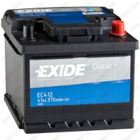 Аккумулятор Exide Classic EC412 / Низкий / 41Ah / 370А